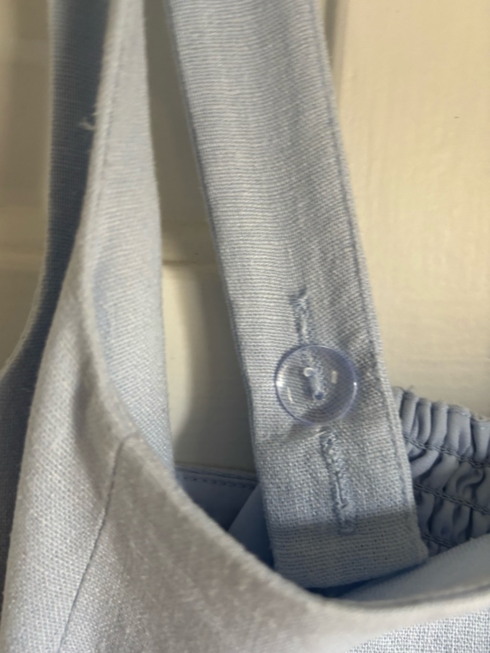 Fit and Flare Light Blue Midi Dress - Picture 5 of 6